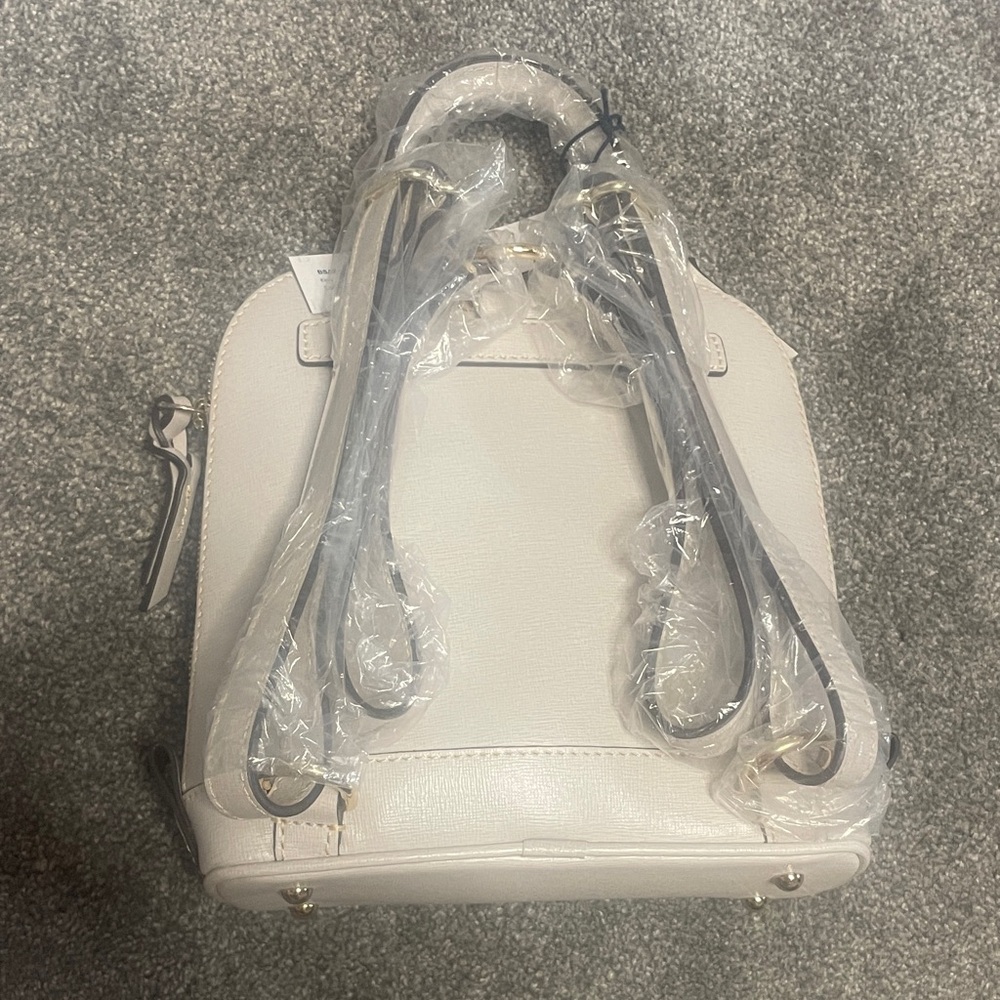 Dooney & Bourke Cream Backpack - Picture 2 of 3